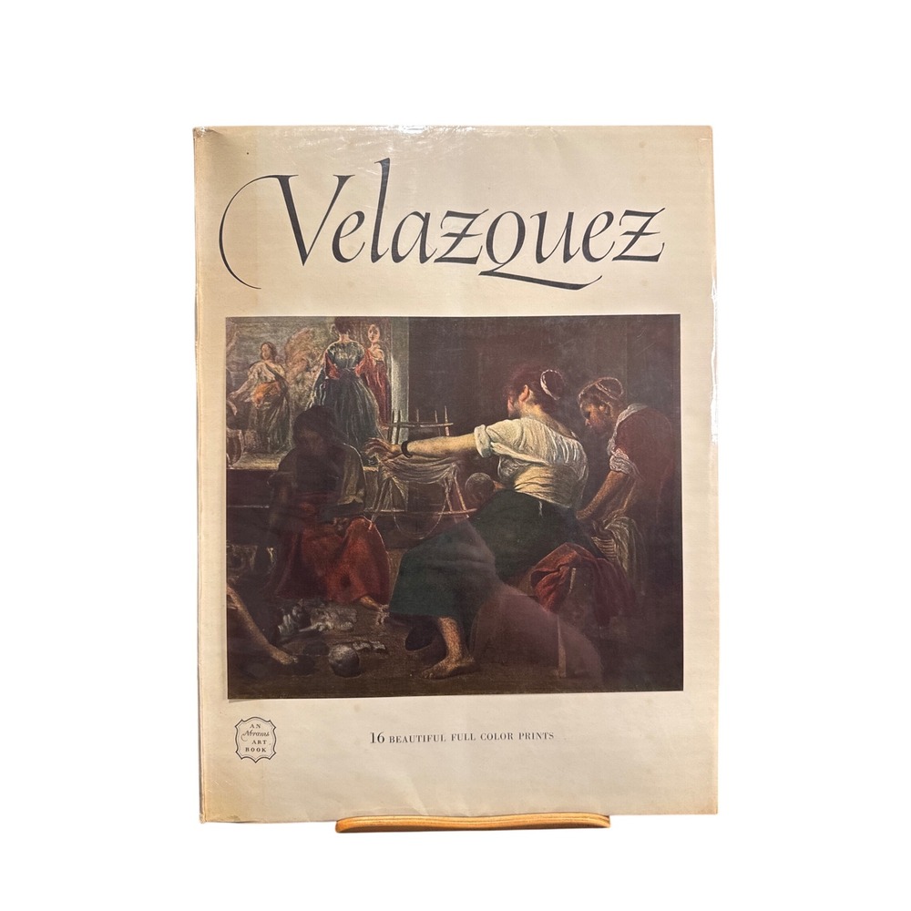 Vintage 1954 Velazquez Art Book 16 Full Color Prints Harry N Abrams Salinger